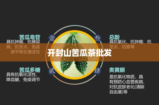 开封山苦瓜茶批发